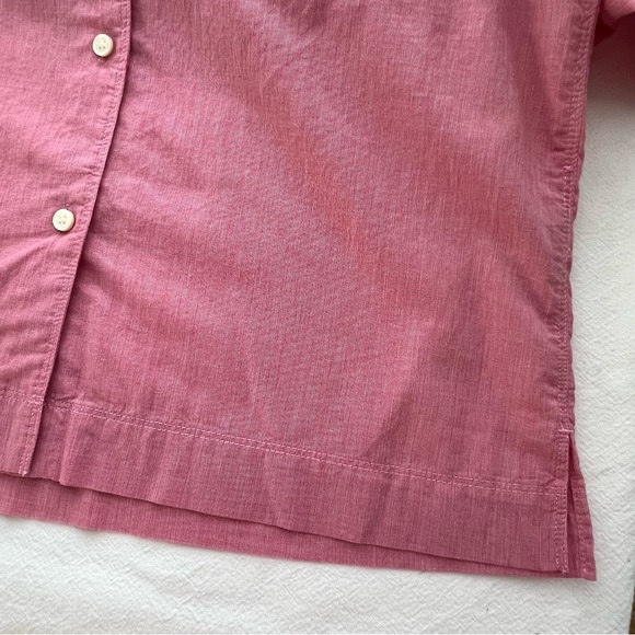 New Alex Mill Maddie Camp Shirt in Pink Size Small - Picture 9 of 9
